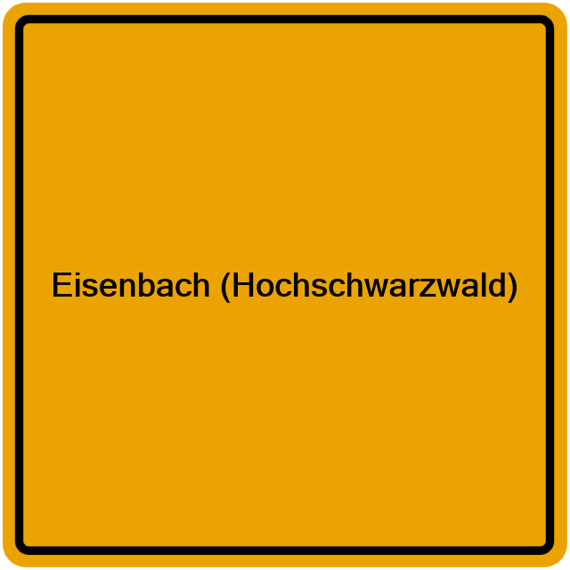 Einwohnermeldeamt24 Eisenbach (Hochschwarzwald)
